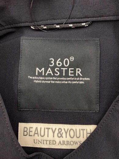 商品画像：360°master/ジャケット/M/ナイロン/BLK/無地/1225-199-0083// 3