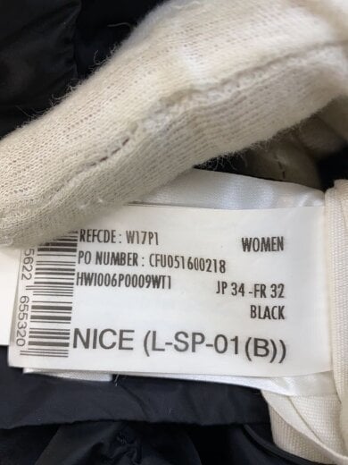 商品画像：ダウンジャケット/34/ナイロン/BLK/無地/HWI 006 5