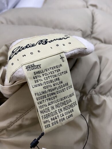 商品画像：リバーシブルダウンベスト/L/ポリエステル/BEG 4