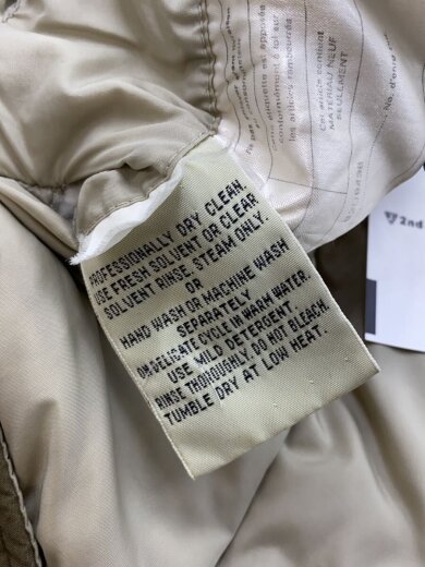 商品画像：リバーシブルダウンベスト/L/ポリエステル/BEG 5