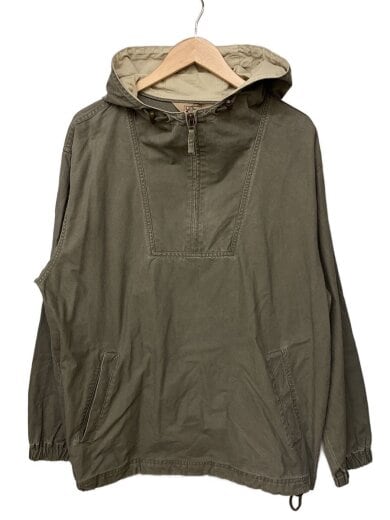商品画像：90s/コットンアノラックジャケット/M/コットン/GRN/無地/0PL16 1