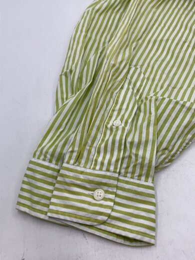商品画像：DADDY SHIRTS/長袖シャツ/S/コットン/GRN/ストライプ/23SMSBL05 5