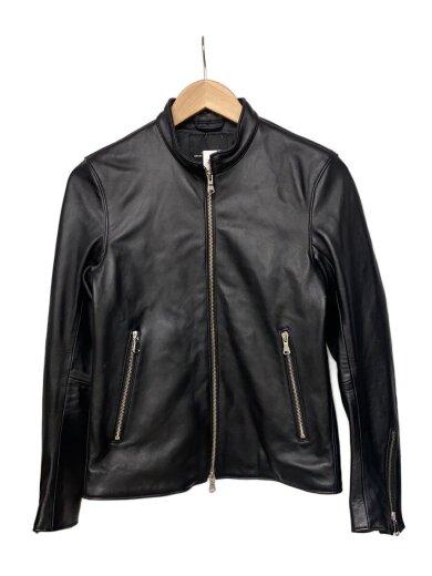 商品画像：SC　シープスキンルライダースジャケット/XS/羊革/BLK/無地/3225-199-2882// 1