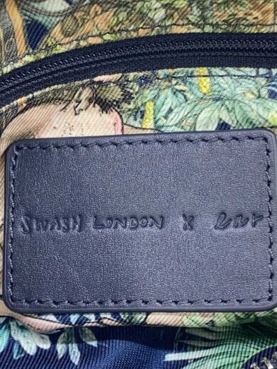 商品画像：SWASH　LONDON/ショルダーバッグ/レザー/NVY/ストラップ付/コインケース// 5