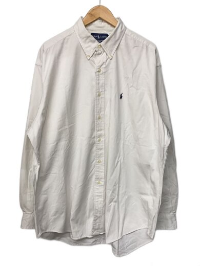 商品画像：長袖シャツ/XL/コットン/WHT 1