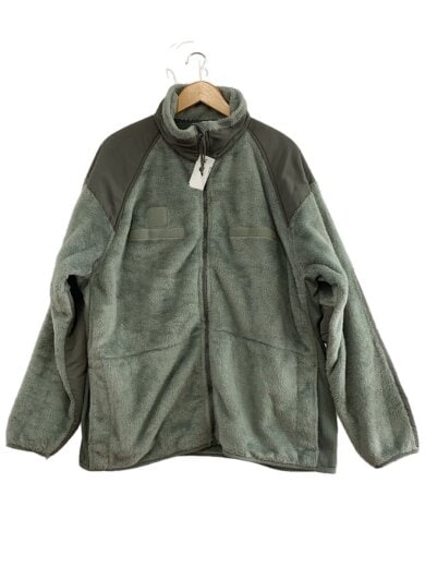 商品画像：フリースジャケット/XL/ポリエステル/KHK/無地// 1