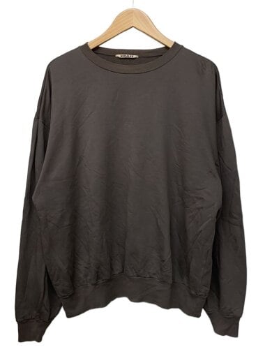 商品画像：ELASTIC HIGH GAUGE SWEAT P/O/スウェット/3/コットン/GRY/無地/A21AP01NU 1