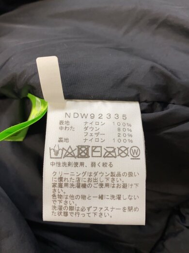 商品画像：SHORT NUPTSE JACKET_ショートヌプシジャケット/M/ナイロン/BLK/無地 5