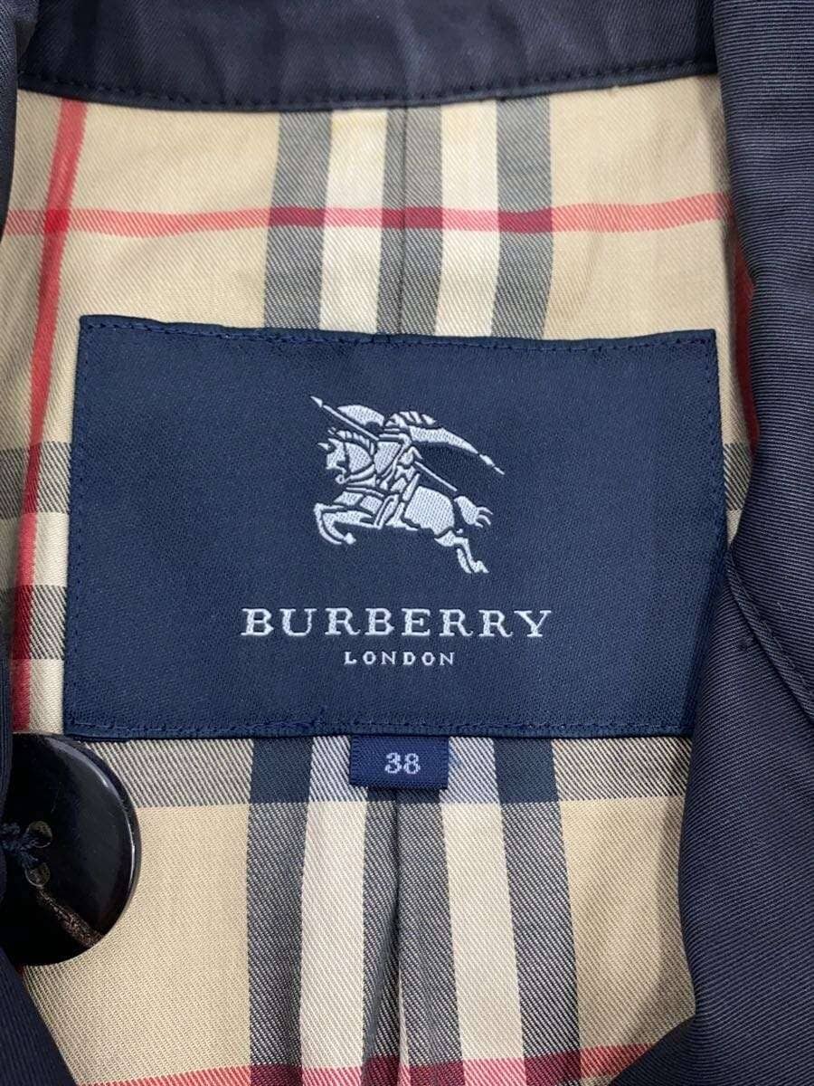 BURBERRY LONDON / コート/38/コットン/NVY/FRA59-110-09