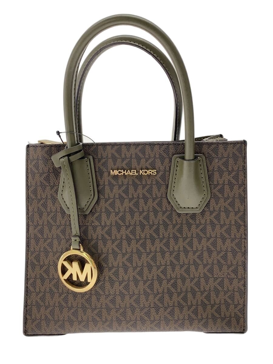 MICHAEL KORS / ハンドバッグ/レザー/BRW/モノグラム/35S1GM9M2B