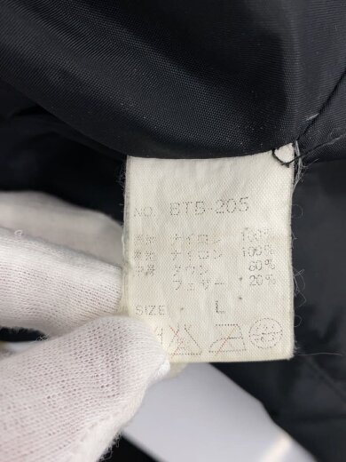 商品画像：ダウンジャケット/L/ナイロン/BLK/無地/BTB-205 4