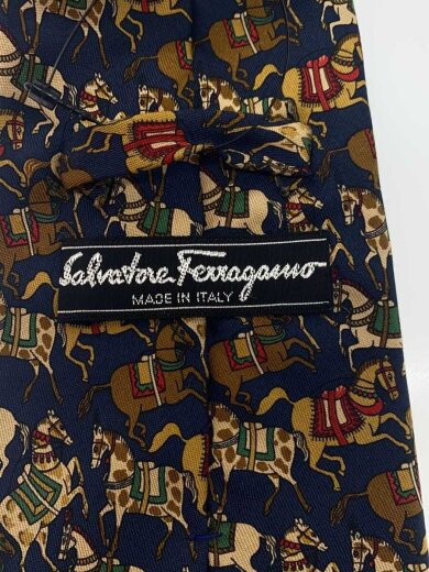 商品画像：ネクタイ/シルク/NVY/メンズ 2