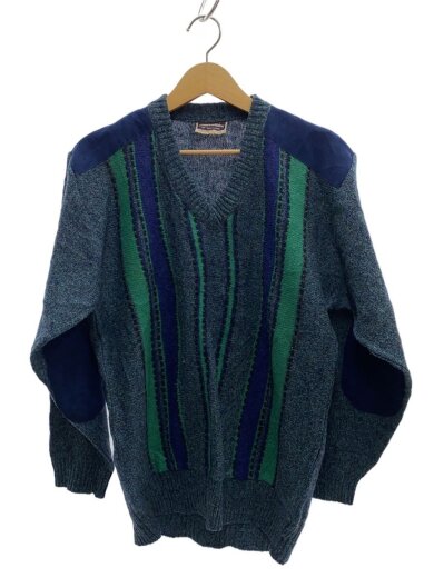 商品画像：glenhusky of scotland/ニット・セーター(厚手)/M/ウール/BLU 1