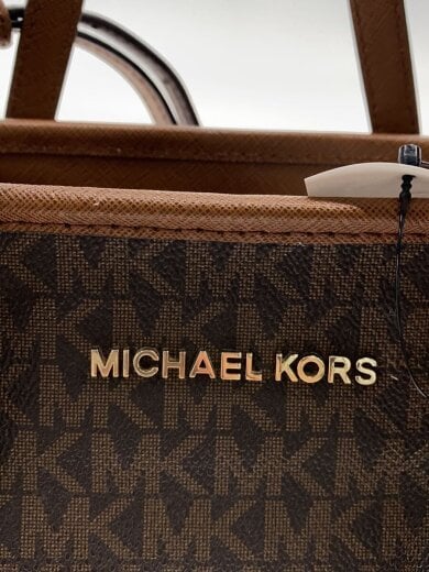 商品画像：ハンドバッグ/フェイクレザー/BRW/総柄/FP-1908 5