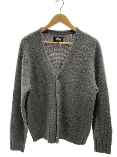 商品画像：Brushed Cardigan/M/アクリル/GRY 1