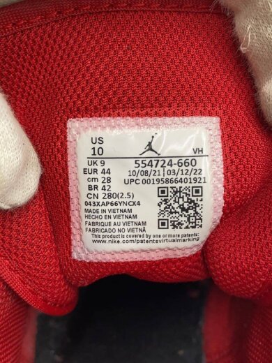 商品画像：AIR JORDAN 1 MID_エア ジョーダン 1 ミッド/28cm/RED 5