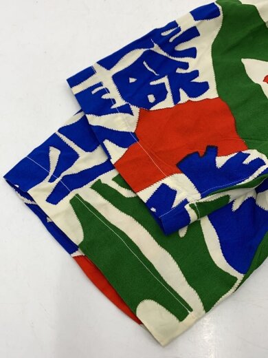 商品画像：半袖シャツ/M/レーヨン/マルチカラー/オープンカラー/93ss 6