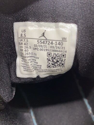 商品画像：AIR JORDAN 1 MID_エアジョーダン 1 ミッド/26.5cm/BLU 5