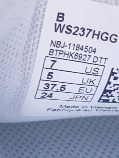 商品画像：WS237/グレー/24cm/GRY 5