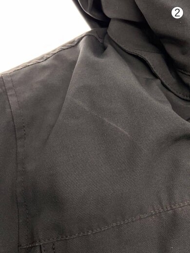 商品画像：ダウンジャケット/M/ナイロン/BLK/無地/4550M// 6