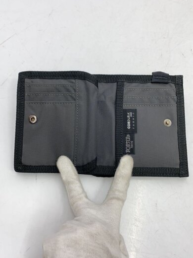 商品画像：2つ折り財布/--/BLK/無地/メンズ/3133 E 4