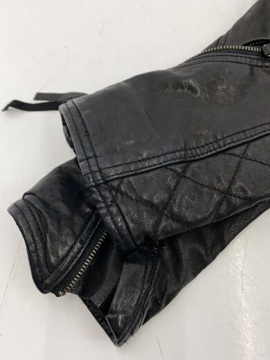 商品画像：ダブルライダースジャケット/O/羊革/BLK/1103-0203 5