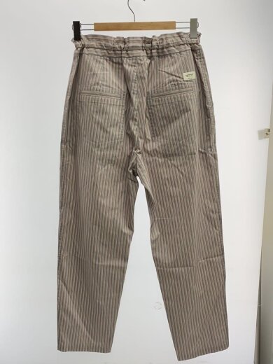 商品画像：ストレートパンツ/38/ポリエステル/GRY/ストライプ/1045105010 2