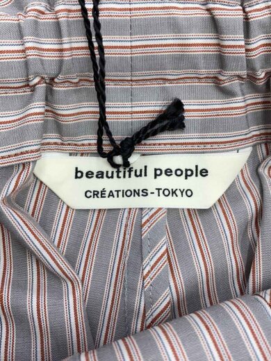 商品画像：ストレートパンツ/38/ポリエステル/GRY/ストライプ/1045105010 4