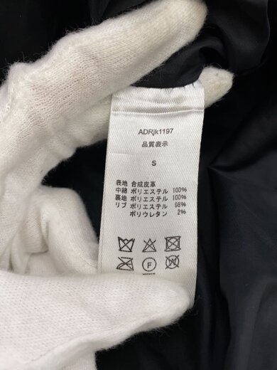 商品画像：ダウンジャケット/S/ポリエステル/BLK/無地/ADRjk1197// 4