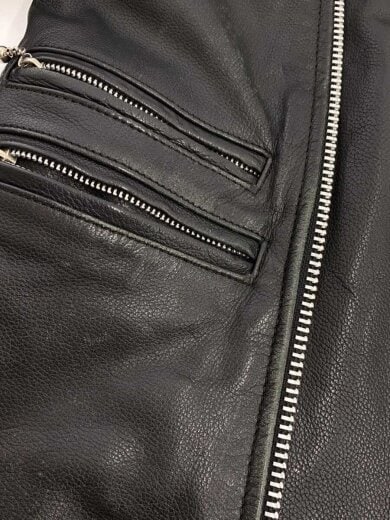 商品画像：jimsinn/ダブルライダースジャケット/--/レザー/BLK 7