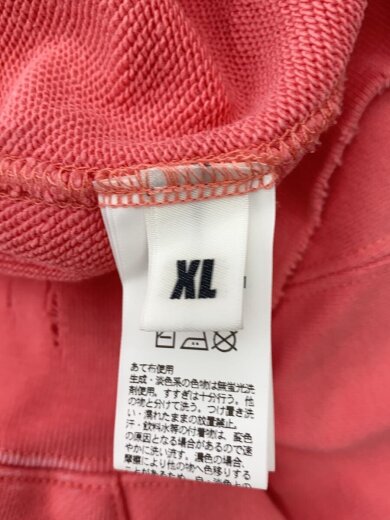 商品画像：フレンチテリー ディストレスト フルジップフーディー/XL/コットン/PNK/8327-6-000001 4