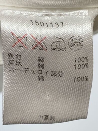 商品画像：ジャケット/36/コットン/WHT/1501137 5