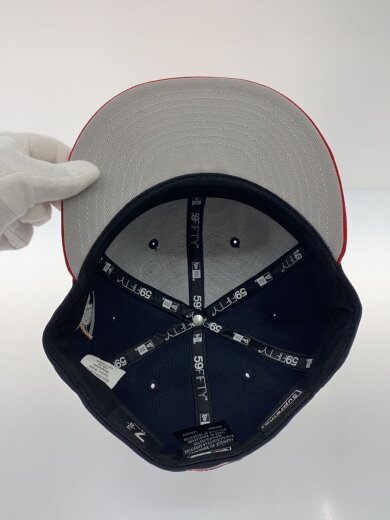 商品画像：キャップ/7 3/8/ポリエステル/NVY/メンズ 4