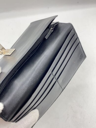 商品画像：長財布/レザー/BLK/無地/メンズ/035.016.1958 6