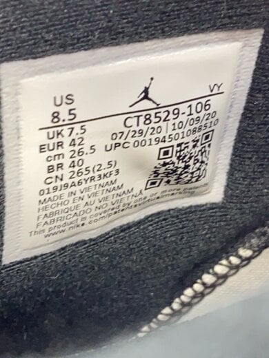 商品画像：AIR JORDAN 6 RETRO_エアジョーダン 6 レトロ/26.5cm/WHT/レザー 5