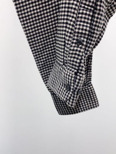 商品画像：長袖シャツ/S/コットン/GRY/千鳥格子 6