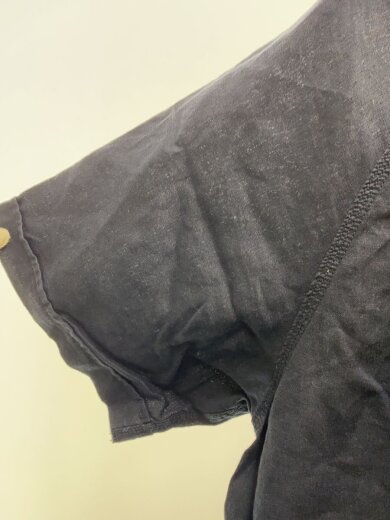 商品画像：半袖シャツ/M/リネン/NVY/無地/241-1067// 7