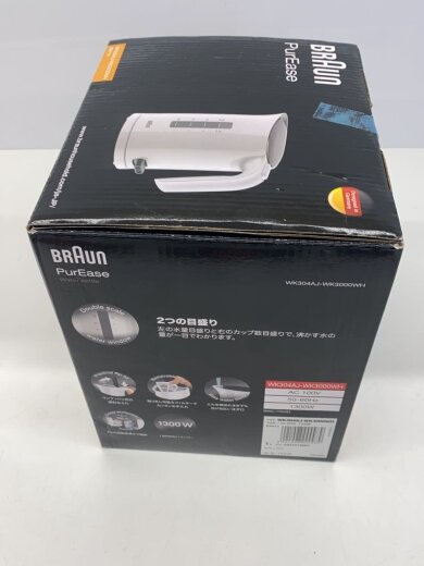 商品画像：電気ポット・電気ケトル ピュアイーズ WK3000WH [ホワイト] 3
