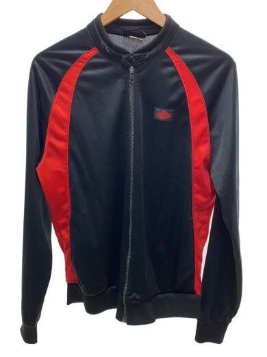 商品画像：ジャージ/L/ポリエステル/BLK/無地 1