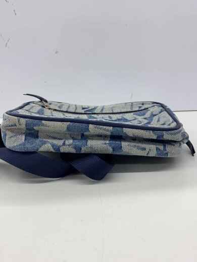 商品画像：ウエストバッグ/デニム/BLU/総柄 4