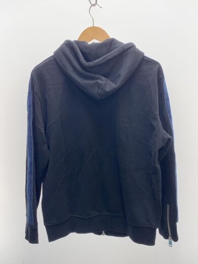 商品画像：ジップパーカー/S/コットン/BLK 2