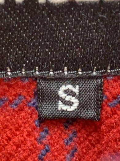 商品画像：長袖シャツ_NT26955/S/ポリエステル/RED/チェック 4