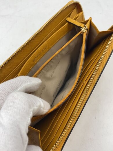 商品画像：長財布/レザー/YLW/レディース 5