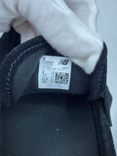 商品画像：U1906/ブラック/26cm/BLK/スウェード 5