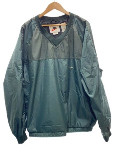 商品画像：ナイロンジャケット/XXL/ナイロン/GRN/無地/H8-UDG/90s^ 1