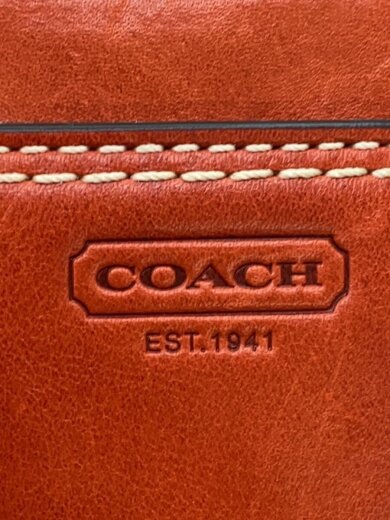 画像：COACHトートバッグ/レザー/RED/A0893-115535