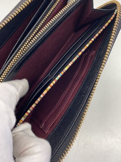 商品画像：長財布/レザー/BLK/メンズ 7