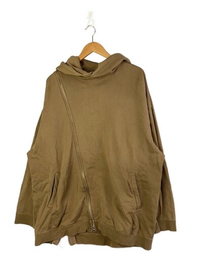 商品画像：ジップパーカー/M/コットン/KHK/CZ04JJ580// 1