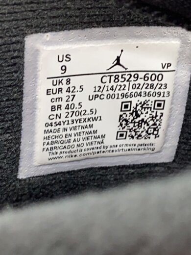 商品画像：ハイカットスニーカー_CT8529-600/27cm/RED 5