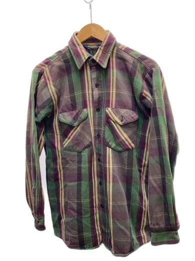 商品画像：80s～90s/ネルシャツ/M/コットン/BRD 1